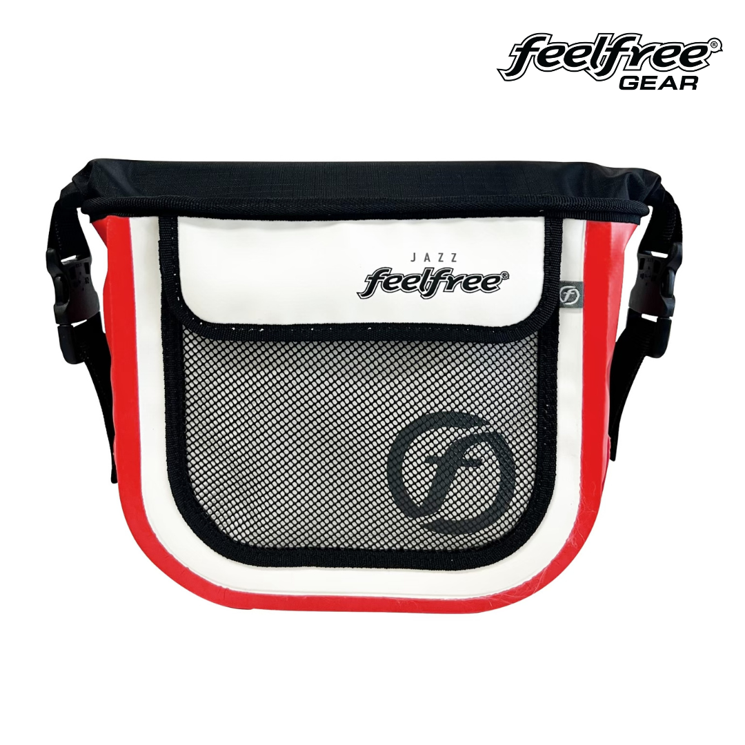 กระเป๋าสะพายกันน้ำ FEELFREE JAZZ 23 สี WHITE / RED
