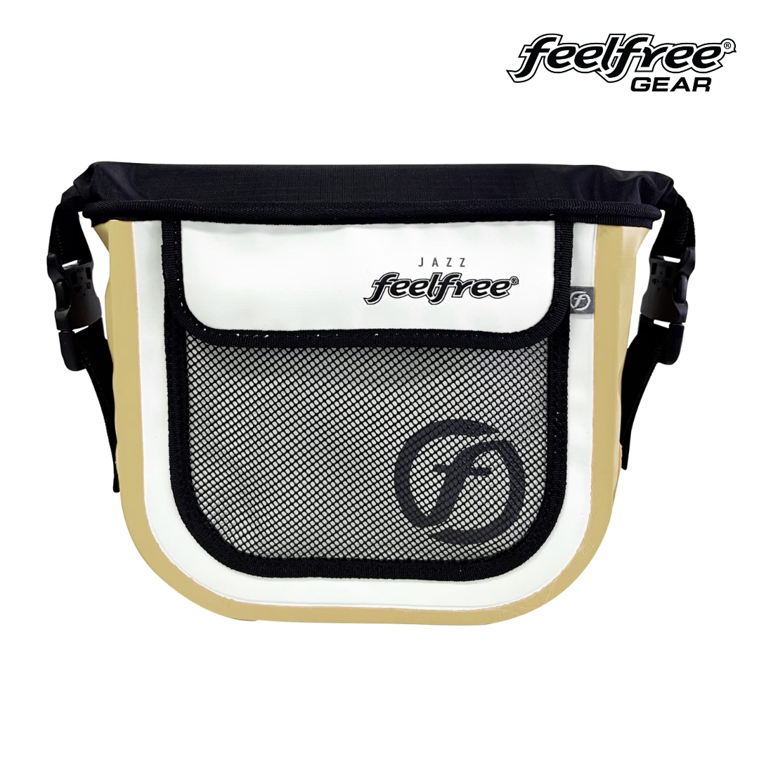 กระเป๋าสะพายกันน้ำ FEELFREE JAZZ 23 สี WHITE / TAN