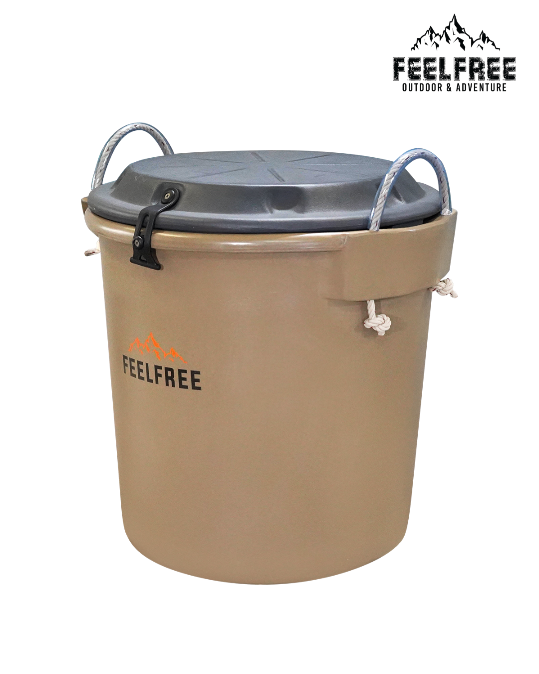 ถังน้ำแข็งเก็บความเย็น FEELFREE INNER BIN ความจุ 50L สีน้ำตาล_0