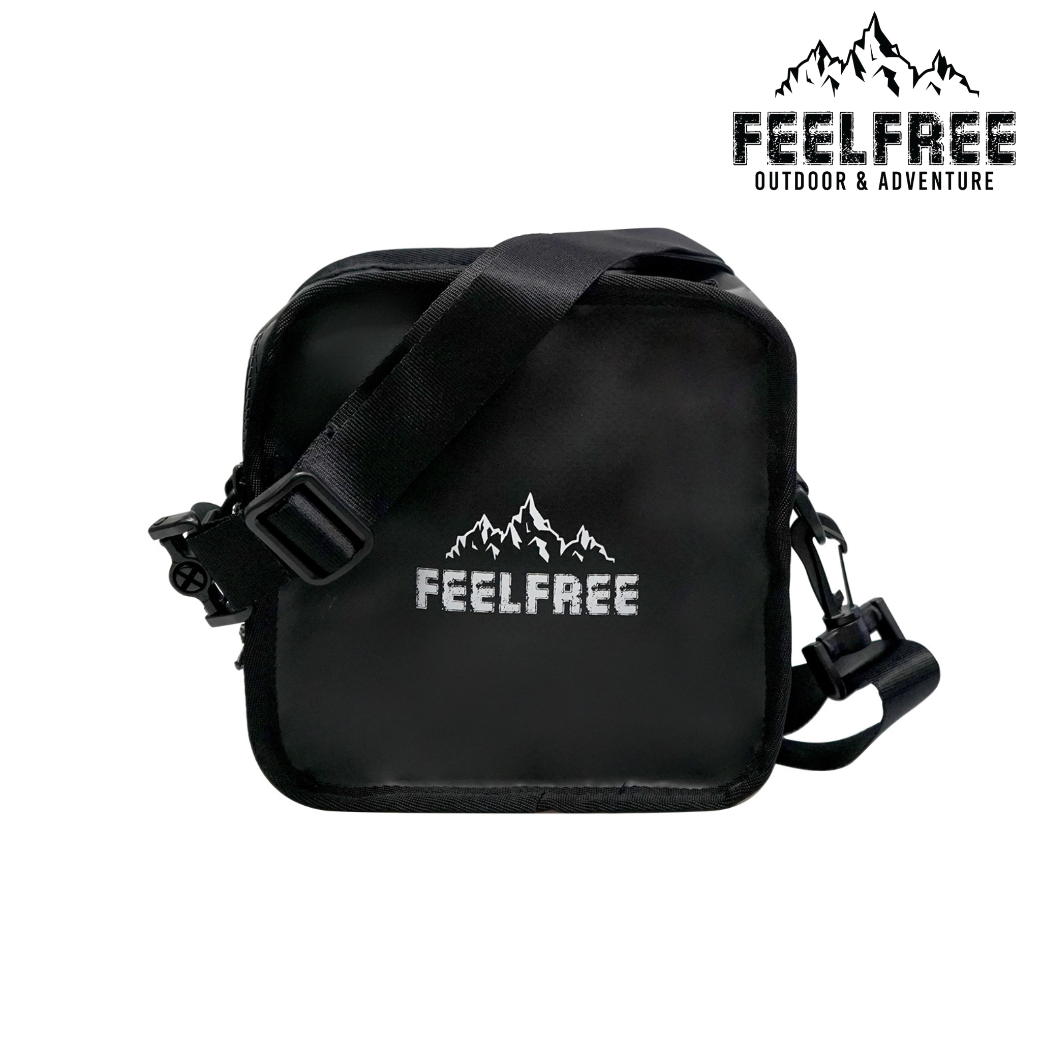 กระเป๋าสะพายข้าง FEELFREE รุ่น QQ สี ดำ_0