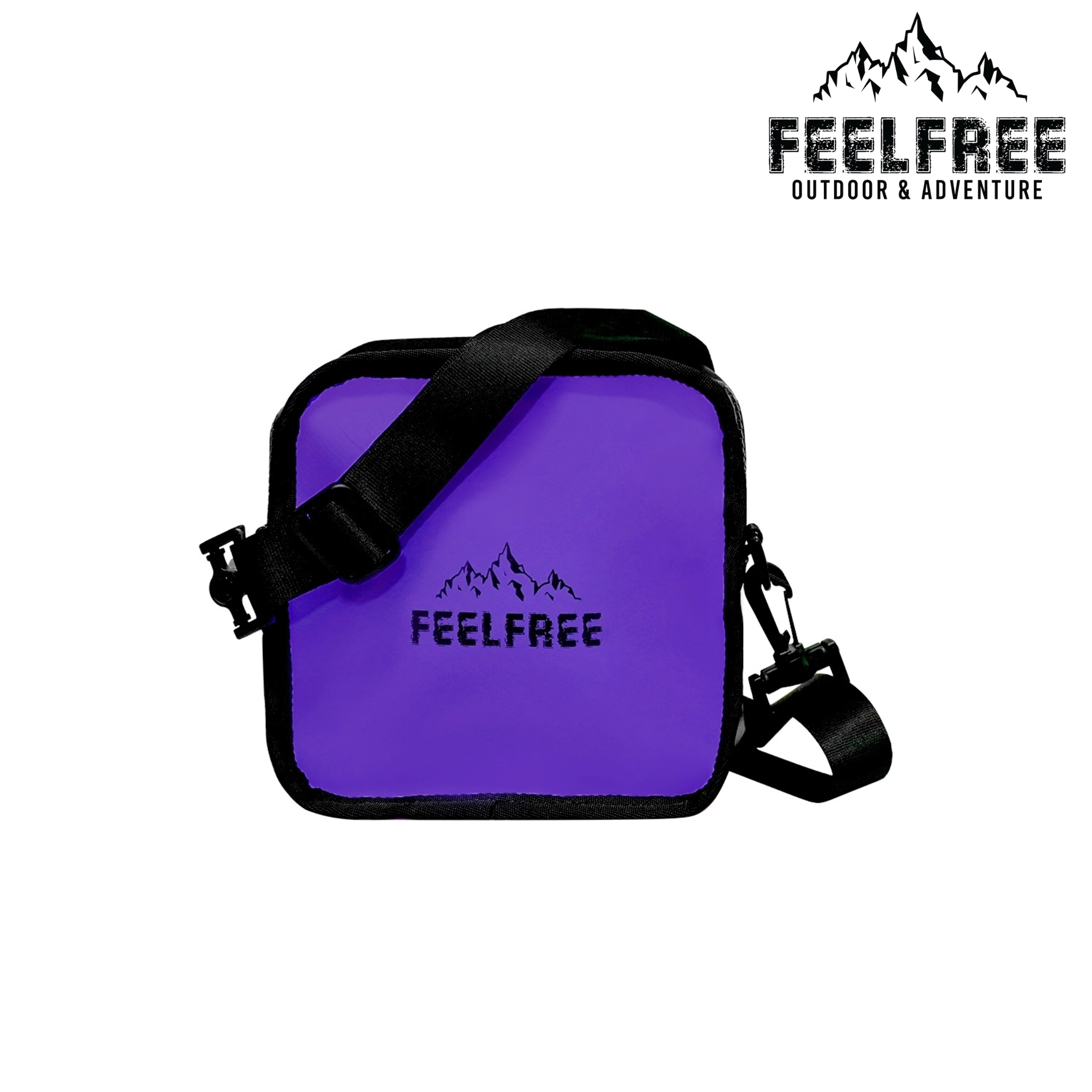 กระเป๋าสะพายข้าง FEELFREE รุ่น QQ สีม่วง_0