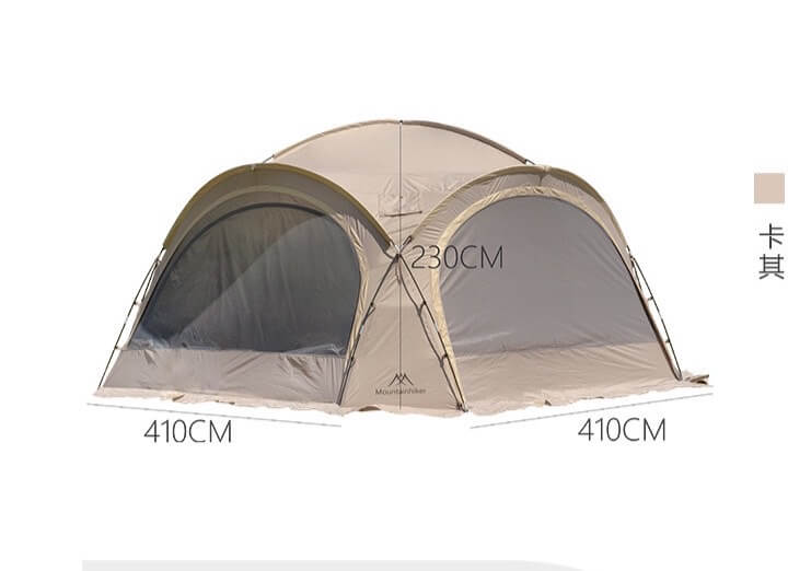 เต็นท์โดม เชลเตอร์ MOUNTAINHIKER สีกากี_0