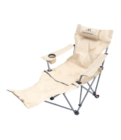 เก้าอี้สปริงปรับระดับ MOUNTAINHIKER รุ่น SPRING VELVET CHAIR 142X84X89 ซม.สีครีม