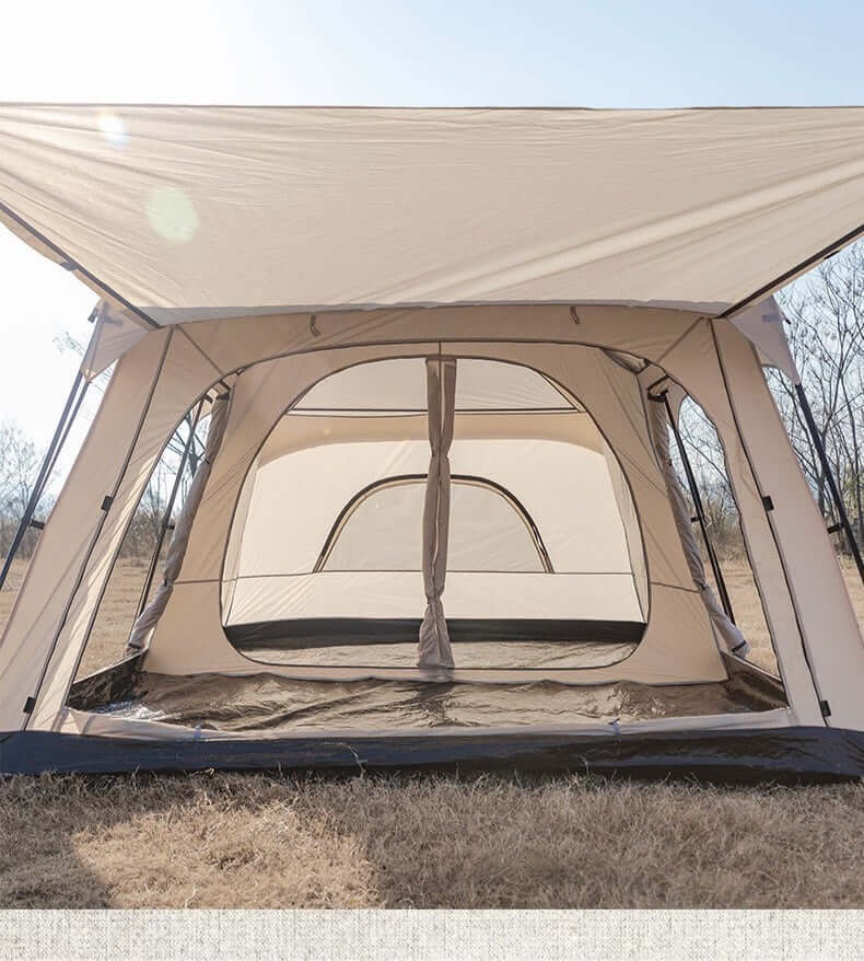 เต้นท์ครอบครัว MOUNTAINHIKER รุ่น STARFIELD ไซต์ M สีกากี (2 ห้องนอน,1 ห้องนั่งเล่น)
