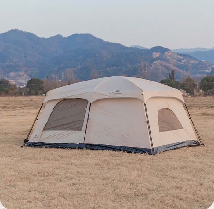 เต้นท์ครอบครัว MOUNTAINHIKER รุ่น STARFIELD ไซต์ M สีกากี (2 ห้องนอน,1 ห้องนั่งเล่น)