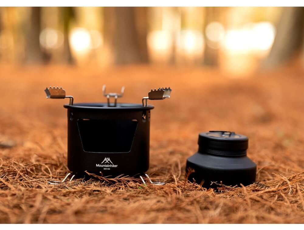 เตาแอลกอฮอล์ แยกส่วน MOUNTAINHIKER 50 มล.สีเทาเข้ม