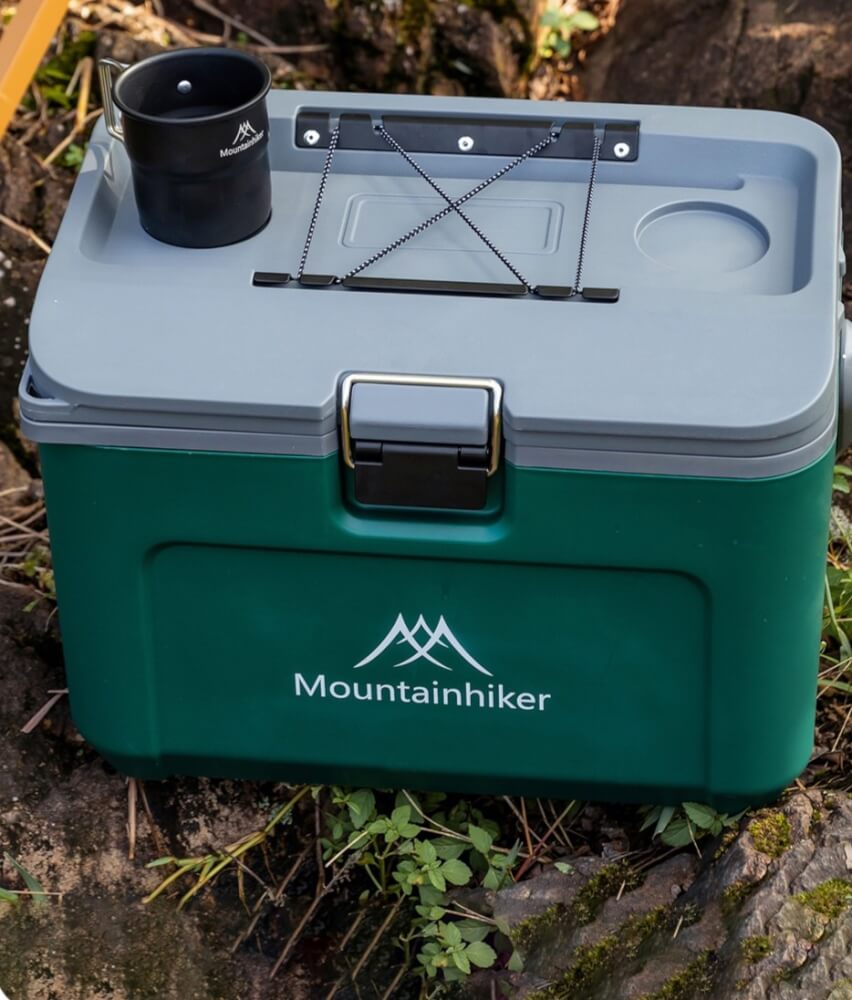 ถังแช่อเนกประสงค์ MOUNTAINHIKER 16 ลิตร สีเขียว