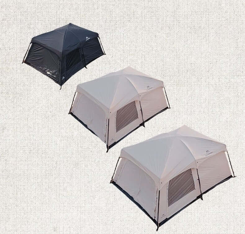 เต้นท์ครอบครัว MOUNTAINHIKER รุ่น STARFIELD ไซต์ M สีกากี (2 ห้องนอน,1 ห้องนั่งเล่น)