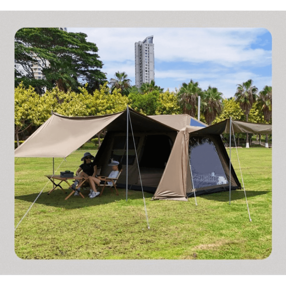 เต็นท์​กางอัตโนมัติ​ PAUSE รุ่น 831 สีเขียวอาร์มมี่