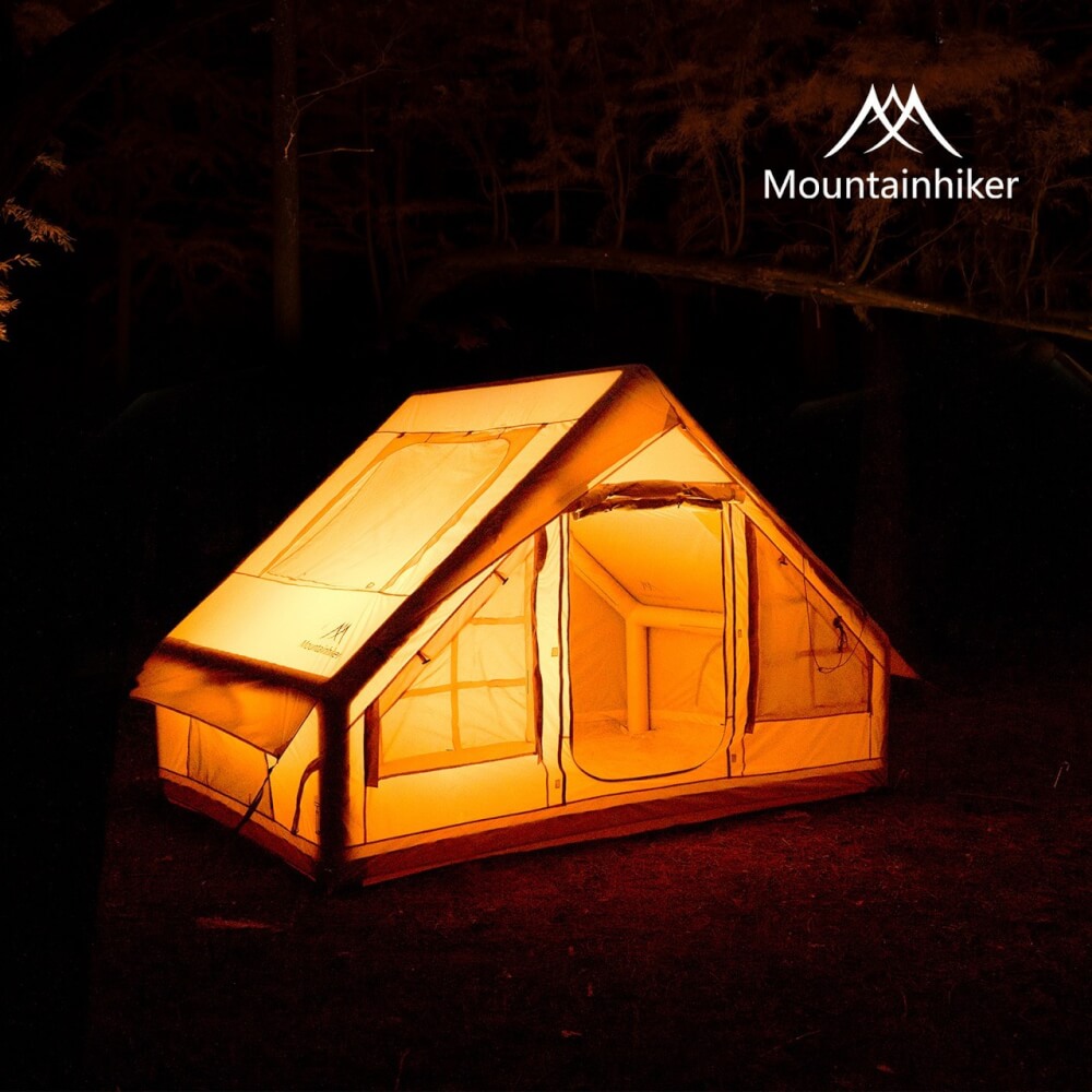 เต็นท์เสาลม MOUNTAINHIKER AIR POLE สีเบจ