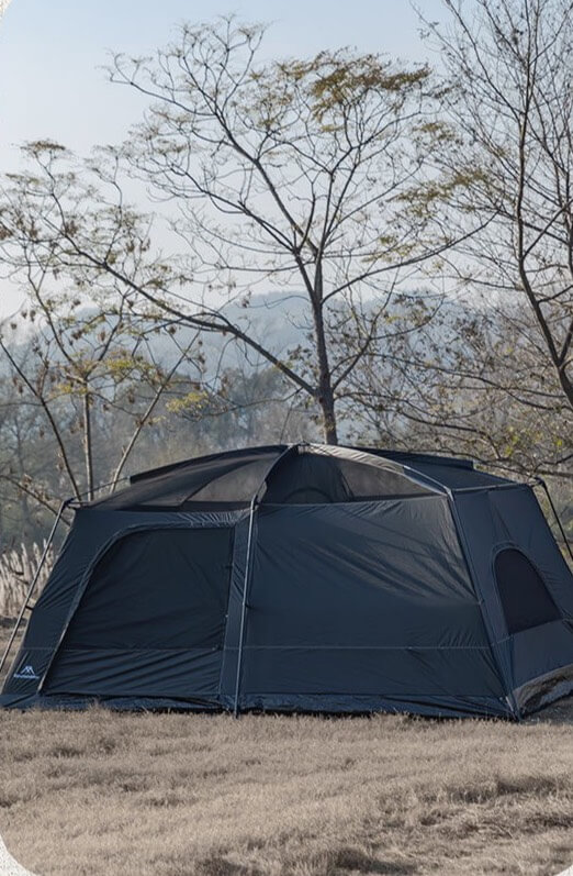 เต้นท์ครอบครัว MOUNTAINHIKER รุ่น STARFIELD ไซต์ XL สีดำ (2 ห้องนอน,1 ห้องนั่งเล่น)