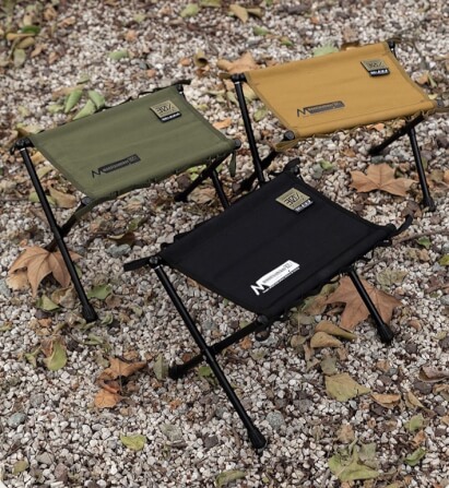 เก้าอี้แคมป์ปิ้ง MOUNTAINHIKER 35X25X28 ซม.สีกากี_1