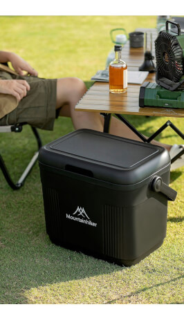 กระติกน้ำแข็ง MOUNTAINHIKER 22 ลิตร สีดำ_1