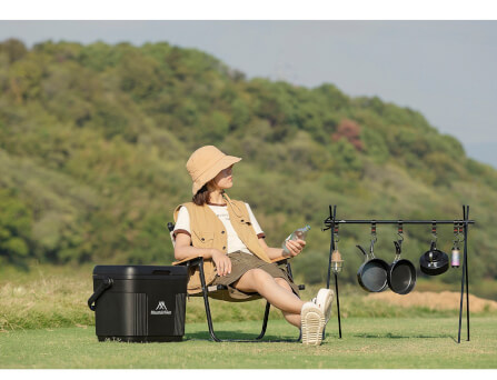 กระติกน้ำแข็ง MOUNTAINHIKER 22 ลิตร สีดำ_2