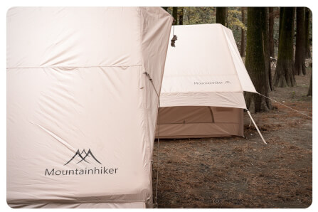 เต็นท์เสาลม MOUNTAINHIKER AIR POLE สีเบจ_3