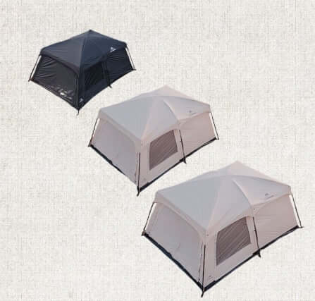 เต้นท์ครอบครัว MOUNTAINHIKER รุ่น STARFIELD ไซต์ M สีกากี (2 ห้องนอน,1 ห้องนั่งเล่น)_4