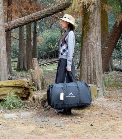 เต็นท์โดมโครงสร้างเป่าลม MOUNTAINHIKER สีดำ_4