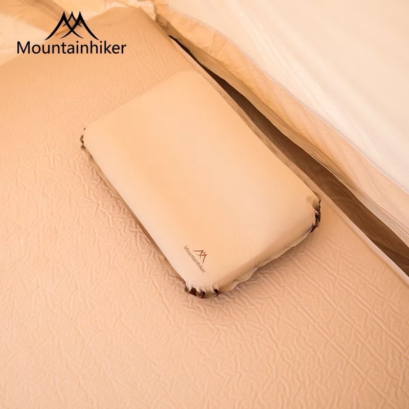 หมอนพองลมอัตโนมัติ MOUNTAINHIKER สีกากี_2