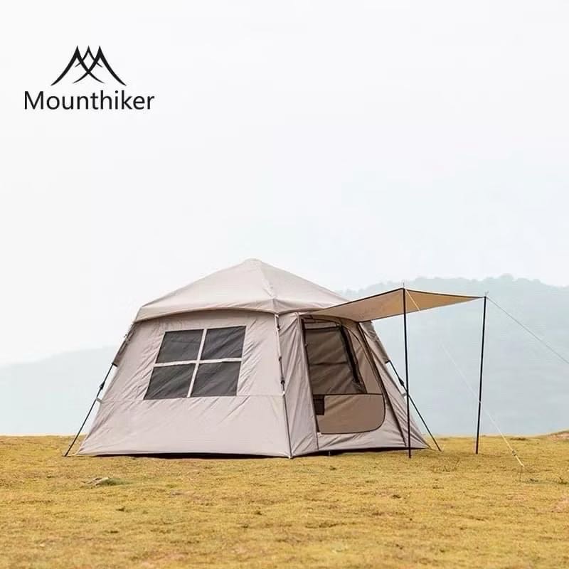 เต็นท์​กางอัตโนมัติ​ MOUNTAINHIKER รุ่นอัตโนมัติ SMALL CAP สีกากี_7