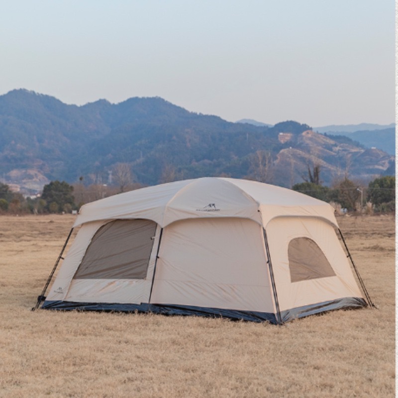 เต็นท์ครอบครัว MOUNTAINHIKER ไซส์ M สำหรับ 3-5 คน สีกากี_5