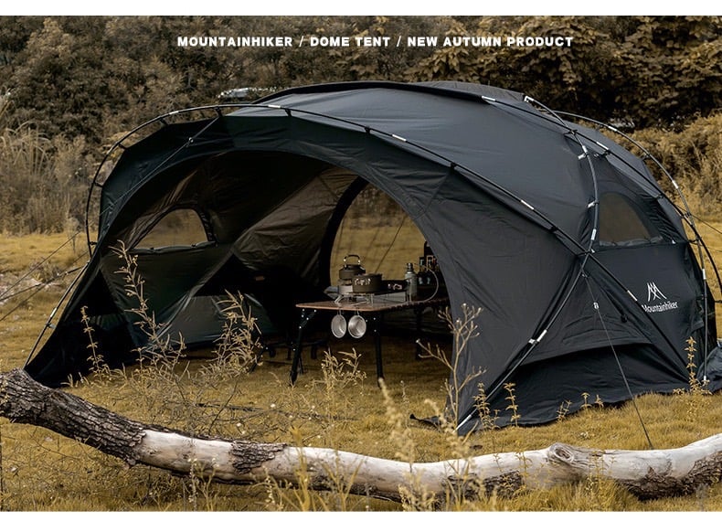 เต็นท์โดม เชลเตอร์ MOUNTAINHIKER สีดำ_6