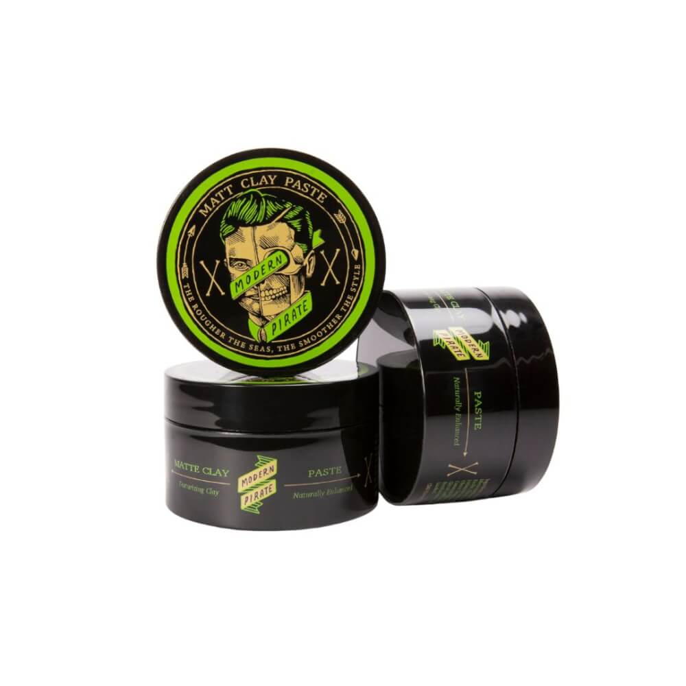 โพเมด MODERN PIRATE รุ่น MATTE CLAY อยู่ทรงดูเป็นธรรมชาติ (95ML) นำเข้าจาก ออสเตรเลีย_7