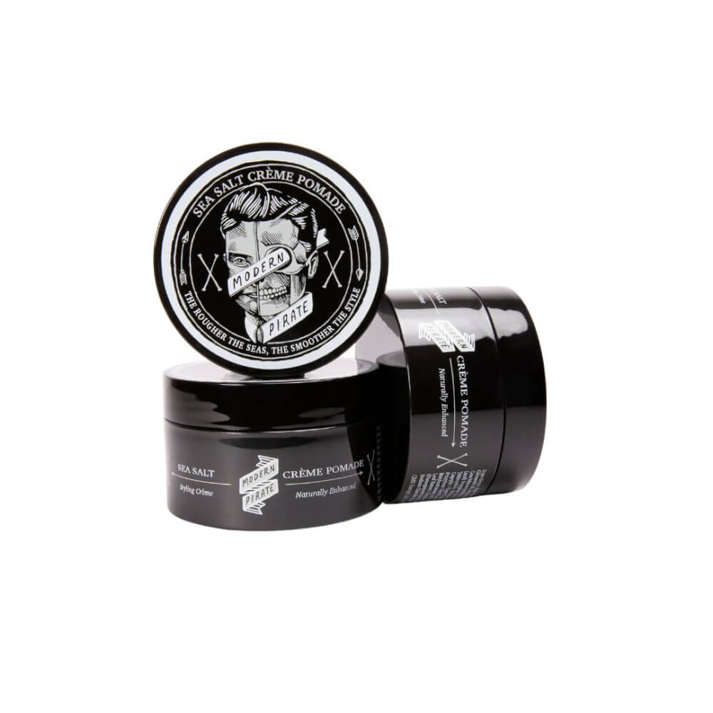 โพเมด MODERN PIRATE รุ่น SEA SALT CREME เพิ่มวอลุ่ม ดูเป็นธรรมชาติ (95ML) นำเข้าจาก ออสเตรเลีย_7