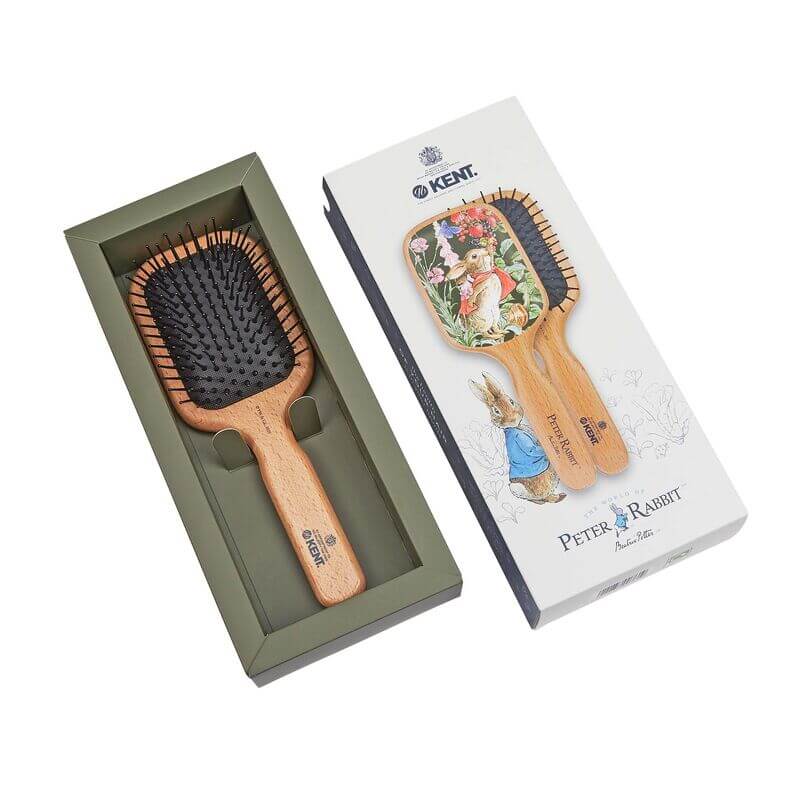 แปรงหวีผม KENT X FLOPSY&trade; ไนลอนปลายกลม แบบ PADDLE