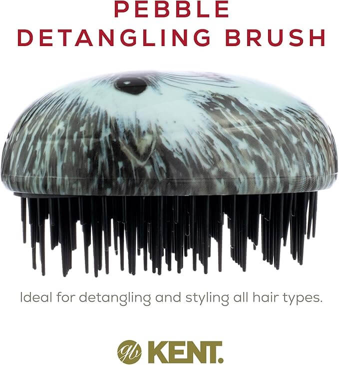 แปรงหวีผม KENT รุ่น PEBBLE DETANGLING HEDGEHOD เม่น_2