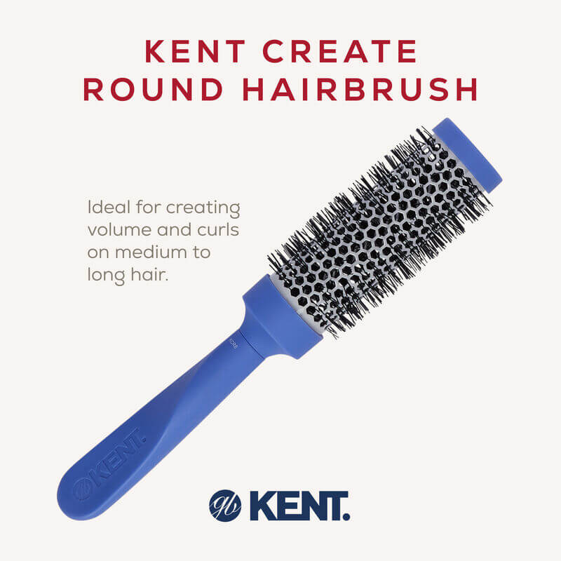 แปรงไดร์ผมกลม KENT CREATE KCR8 ขนาด 45 มม. แบบเซรามิก