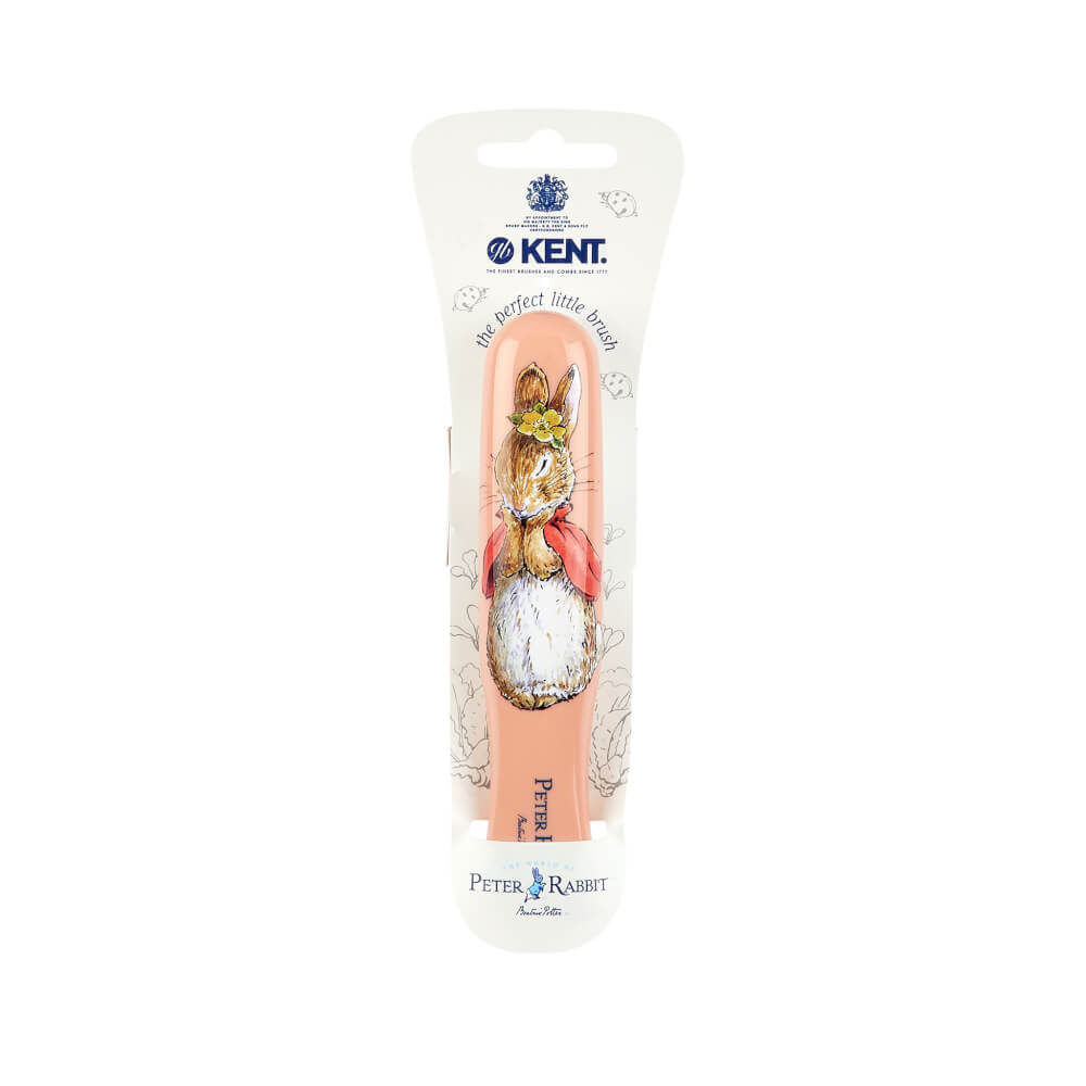 แปรงหวีผม KENT X PETER RABBIT™ ขนาดพกพา ลายกระต่าย สีชมพู_3