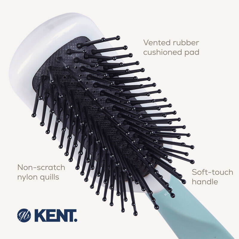 แปรงไดร์ผม KENT CREATE KCR2 CUSHION VENTED PADDLE สีเขียว