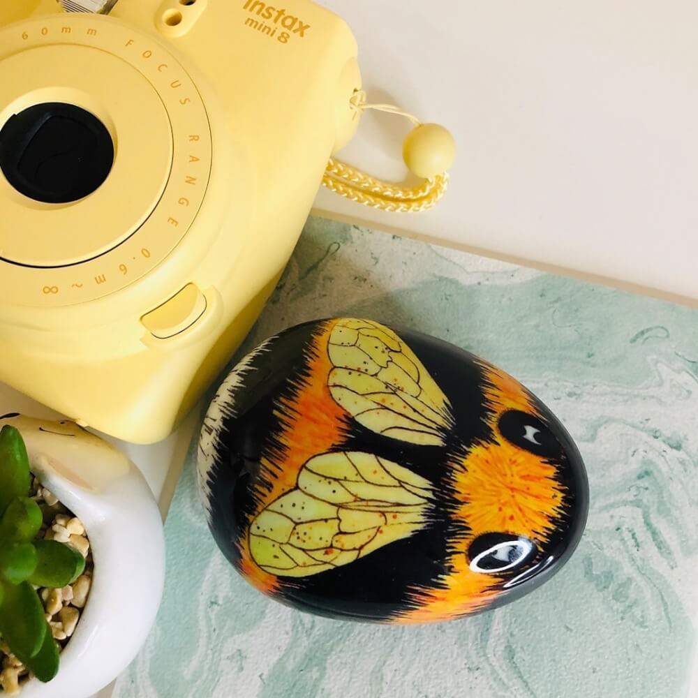 แปรงหวีผม KENT รุ่น PEBBLE DETANGLING BEE BRUSH ผึ้ง_5