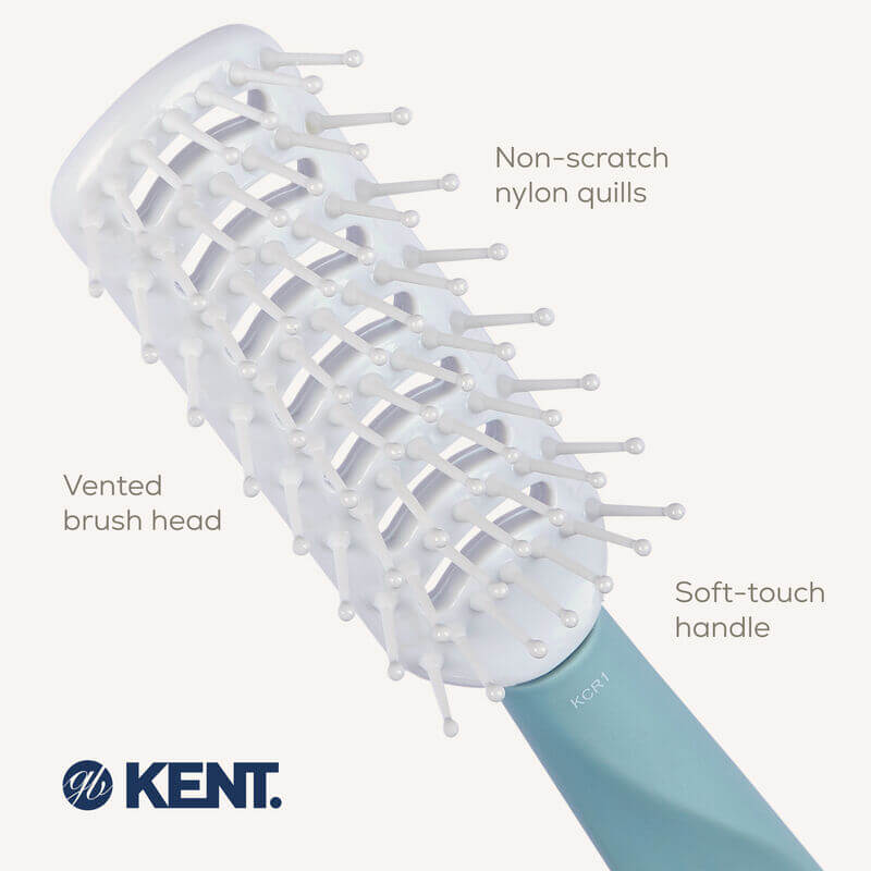 หวีแปรง KENT KCR1 VENTED HAIRBRUSH แปรงจัดแต่งทรงผม  ลดผมชี้ฟู จากอังกฤษ