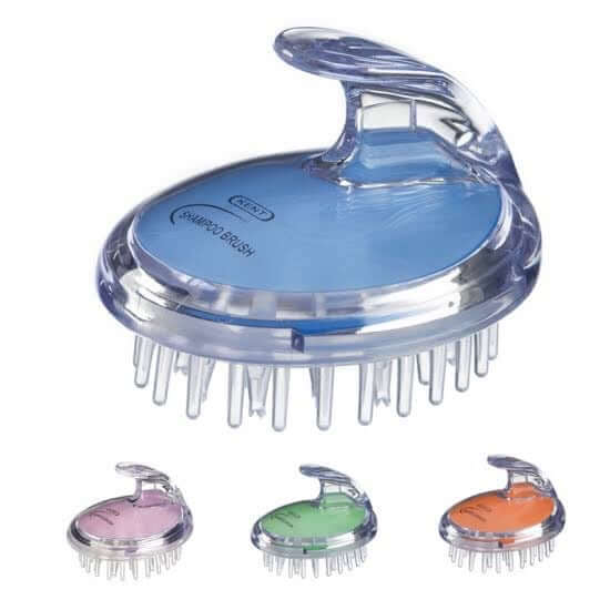 แปรงสระผม KENT SHAMPOO AND SCALP MASSAGE BRUSH สีเขียว