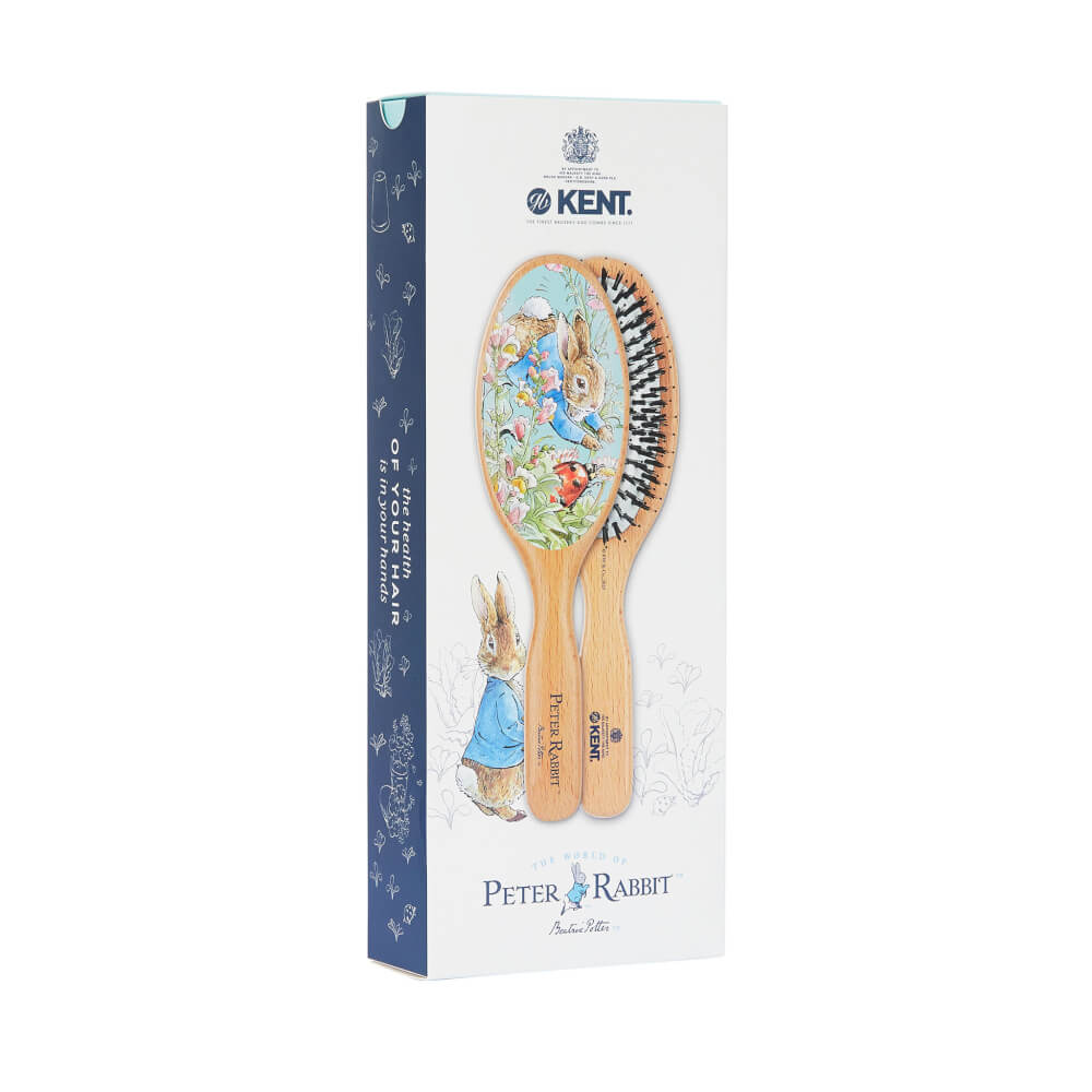 แปรงหวีผม KENT X PETER RABBIT&trade; ขนาดใหญ่ ขนหมูป่าผสมไนลอน