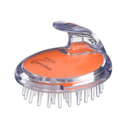 แปรงสระผม KENT SHAMPOO AND SCALP MASSAGE BRUSH สีส้ม