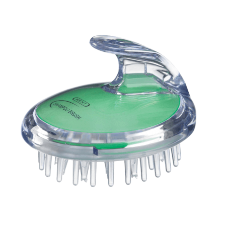 แปรงสระผม KENT SHAMPOO AND SCALP MASSAGE BRUSH สีเขียว_0