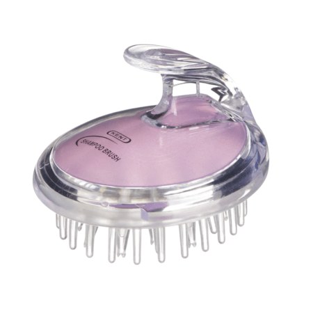 แปรงสระผม KENT SHAMPOO AND SCALP MASSAGE BRUSH สีม่วงอ่อน