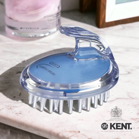 แปรงสระผม KENT SHAMPOO AND SCALP MASSAGE BRUSH สีฟ้า_3
