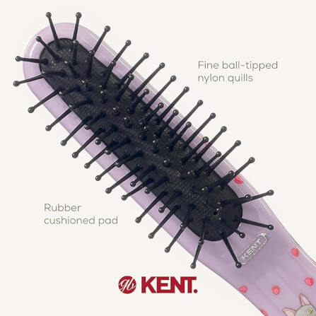 แปรงหวีผมเด็ก KENT รุ่น ARTHEDZ CATS BRUSHES ลายแมว_4