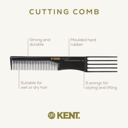 หวีซี่ 5 แฉก KENT รุ่น SPC84 สำหรับจัดทรงและยกโคนผม (ผลิตในอิตาลี)_4