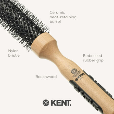 แปรงม้วนเซรามิก KENT รุ่น PF11 ขนาด 35 มม. สำหรับผมลอน_4