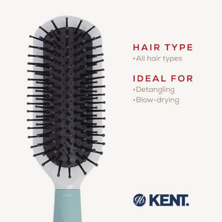 แปรงไดร์ผม KENT CREATE KCR2 CUSHION VENTED PADDLE สีเขียว_5