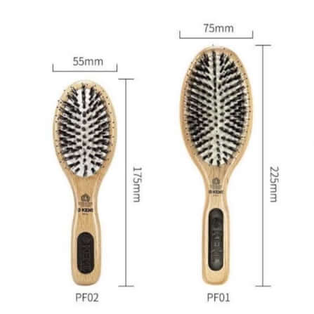 แปรงหวีผมไม้แท้ ขนาดใหญ่ KENT รุ่น PF01 PERFECT FOR SMOOTHING