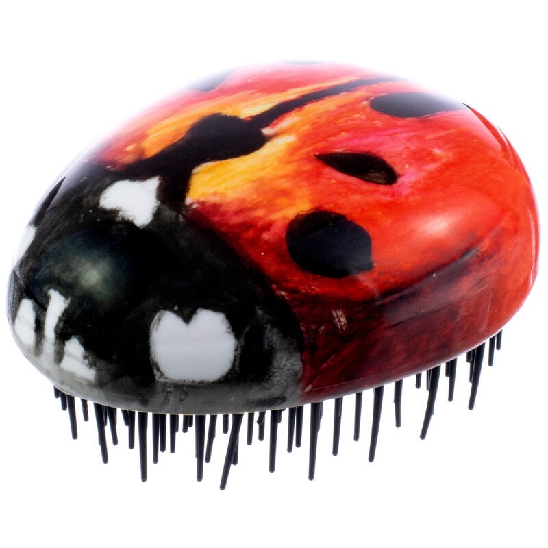 แปรงหวีผม KENT รุ่น PEBBLE DETANGLING LADYBUG BRUSH เต่าทอง