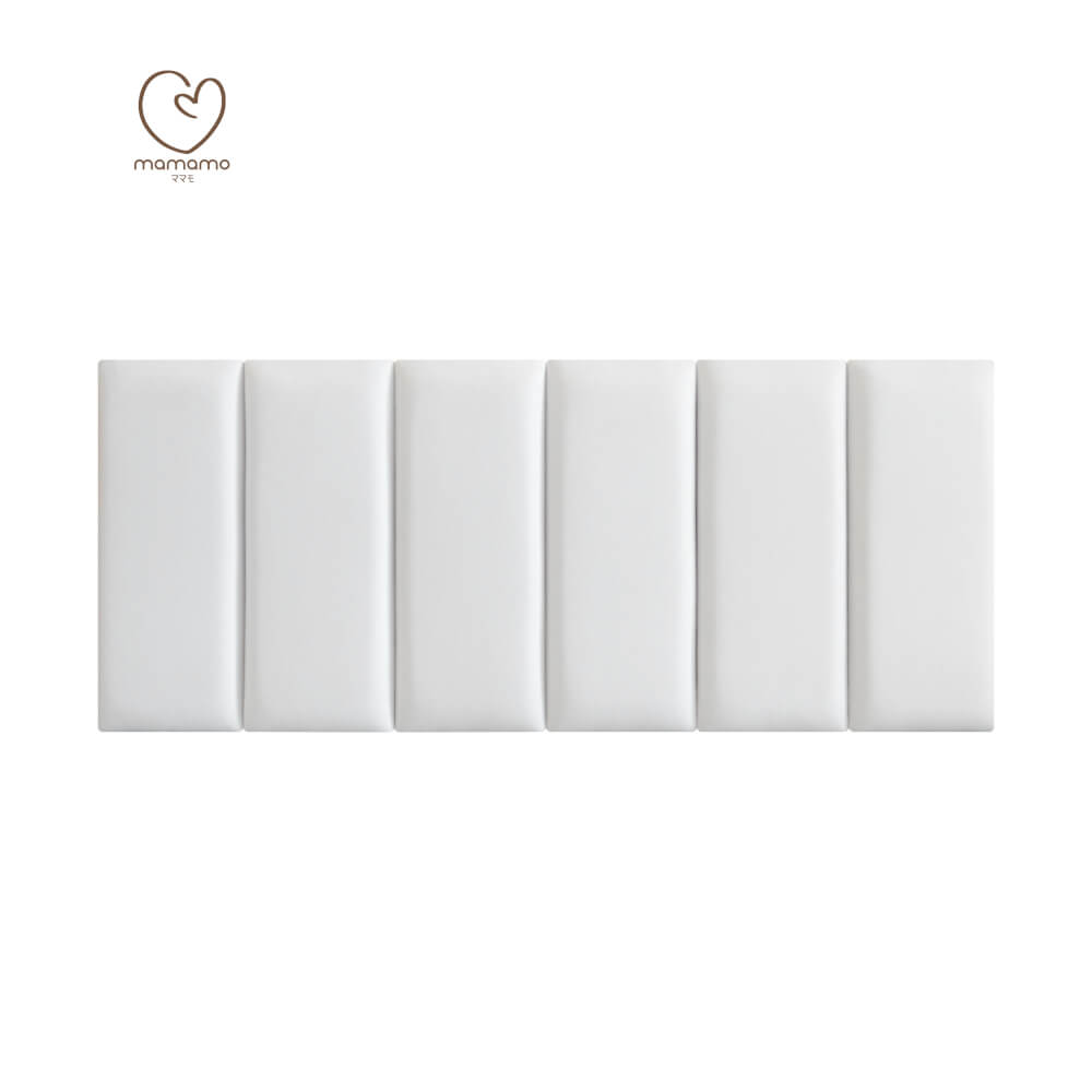 แผ่นกันกระแทกผนัง MAMAMO เซต 6 แผ่น สี SNOW WALL CUSHION เกรดพรีเมี่ยม หนา 3 CM. รองรับแรงกระแทก ปลอดภัยต่อลูกน้อย พร้อมส่ง_10