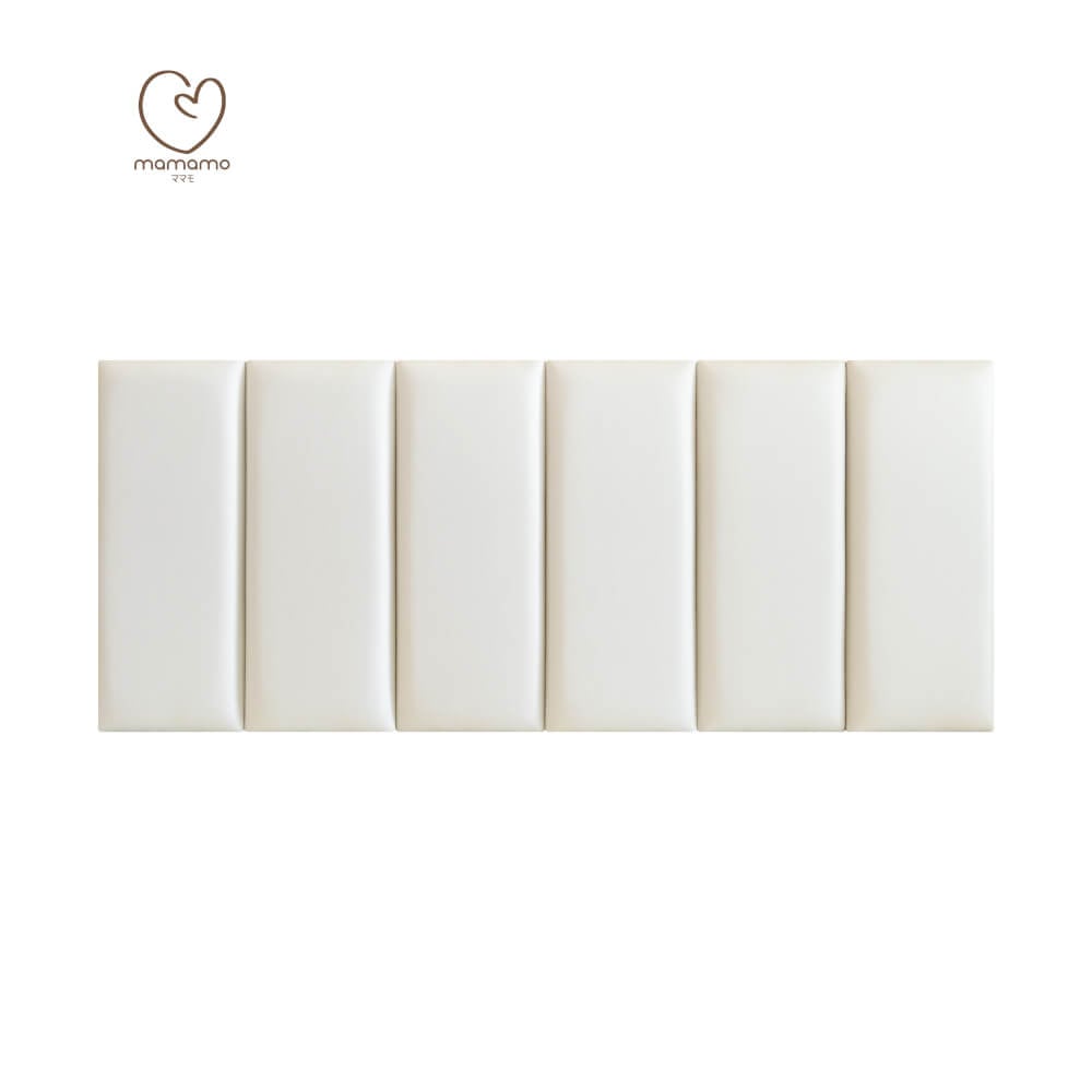 แผ่นกันกระแทกผนัง MAMAMO เซต 6 แผ่น สี BEIGE WALL CUSHION เกรดพรีเมี่ยม หนา 3 CM. รองรับแรงกระแทก ปลอดภัยต่อลูกน้อย พร้อมส่ง_10