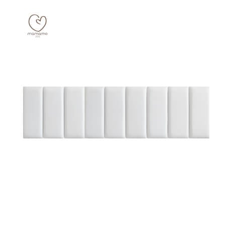 แผ่นกันกระแทกผนัง MAMAMO เซต 9 แผ่น สี SNOW WALL CUSHION เกรดพรีเมี่ยม หนา 3 CM. รองรับแรงกระแทก ปลอดภัยต่อลูกน้อย พร้อมส่ง_0