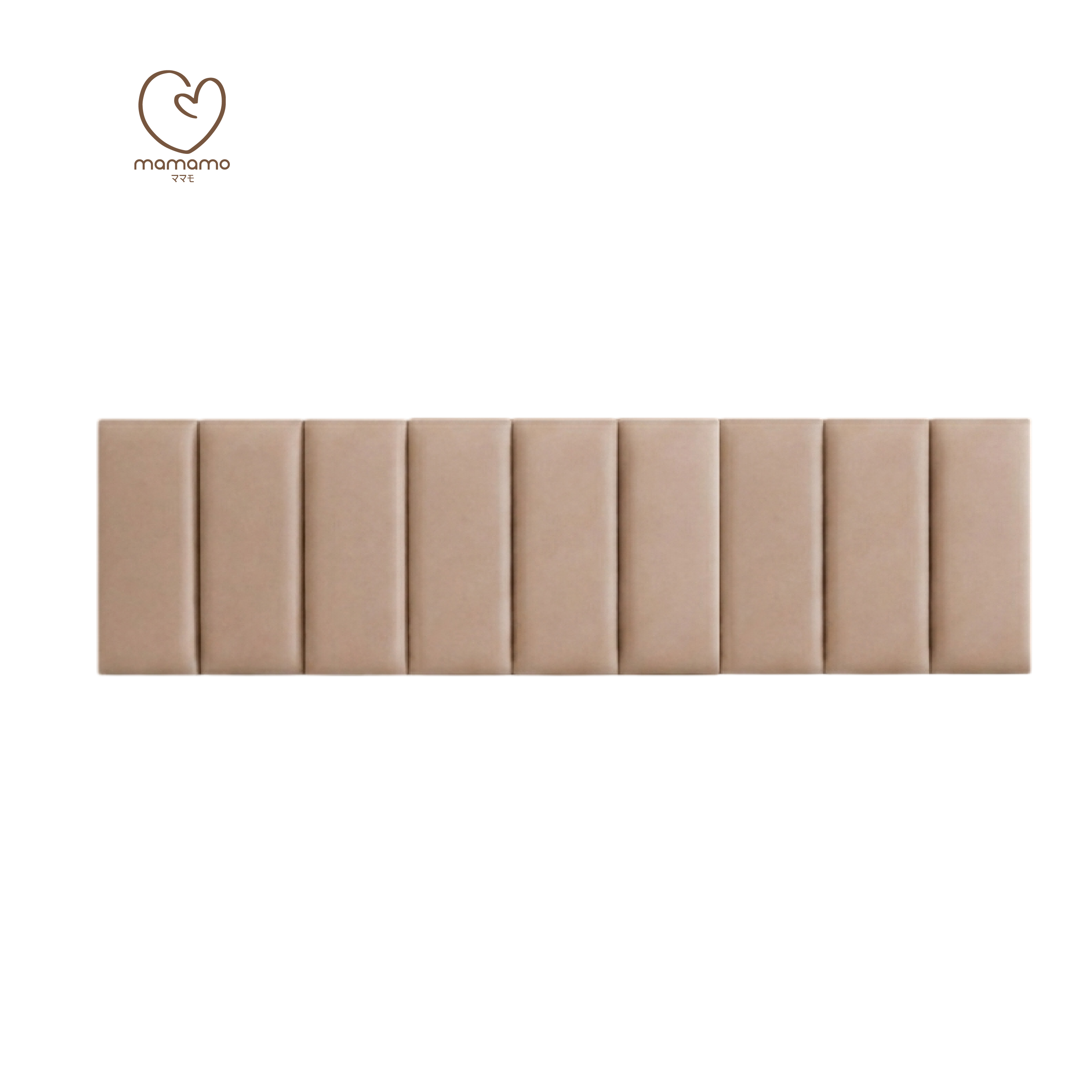 แผ่นกันกระแทกผนัง MAMAMO เซต 9 แผ่น สี ALMOND WALL CUSHION เกรดพรีเมี่ยม หนา 3 CM. รองรับแรงกระแทก ปลอดภัยต่อลูกน้อย พร้อมส่ง